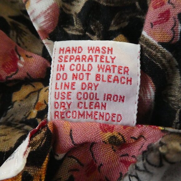 Vintage Y2K Energie Floral Short Sleeve Shorts Romper Womens Large - Picture 6 of 6